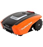 karaca-alisveris Robot Tondeuse Easymow 260B pour Jardins jusqu'à 260m². Noir/Orange
