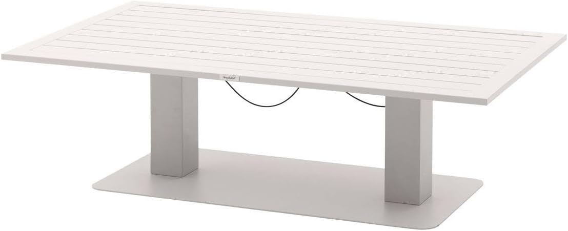 karaca-alisveris - Salimia - 150x80 cm - table jardin relevable, alu, 6-8 pers
