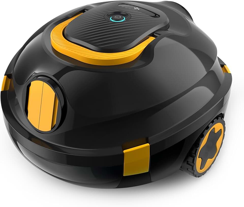 karaca-alisveris - Robot piscine sans fil - 120min autonomie, 110㎡, léger, puissant