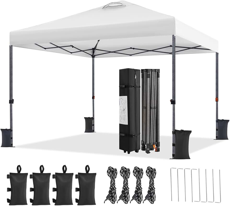 karaca-alisveris - tonnelle pliante 3x3 m - imperméable, sac de transport