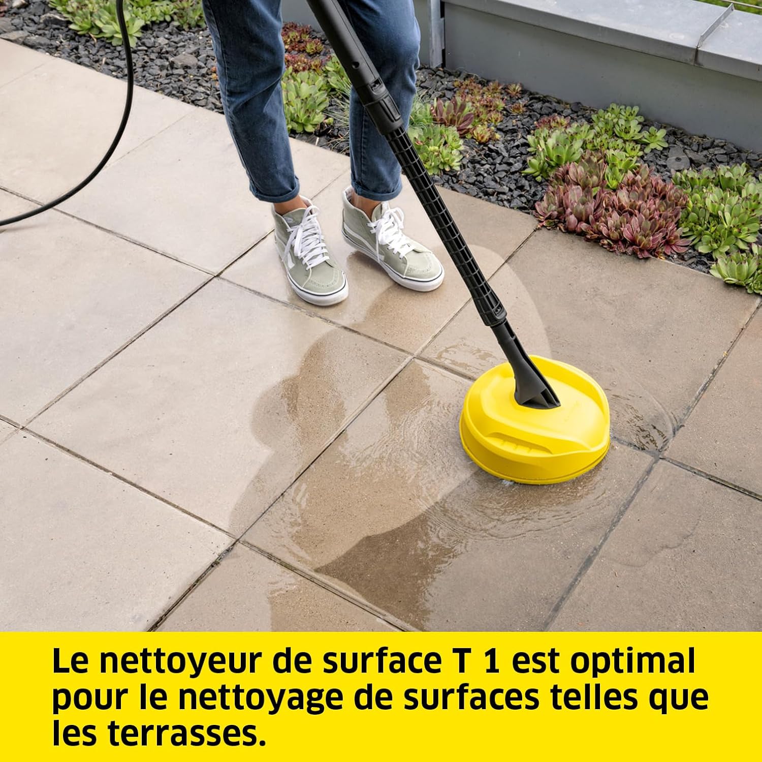 karaca-alisveris Nettoyeur Haute Pression K 3 Horizontal Plus Home, Pression : Max. 120 Bar, Débit : 380 l/h, Surface : 25 m²/h, Filtre à Eau, Poids : 3,6 kg, Flexible et Pistolet, Lance, Rotabuse, Home Kit