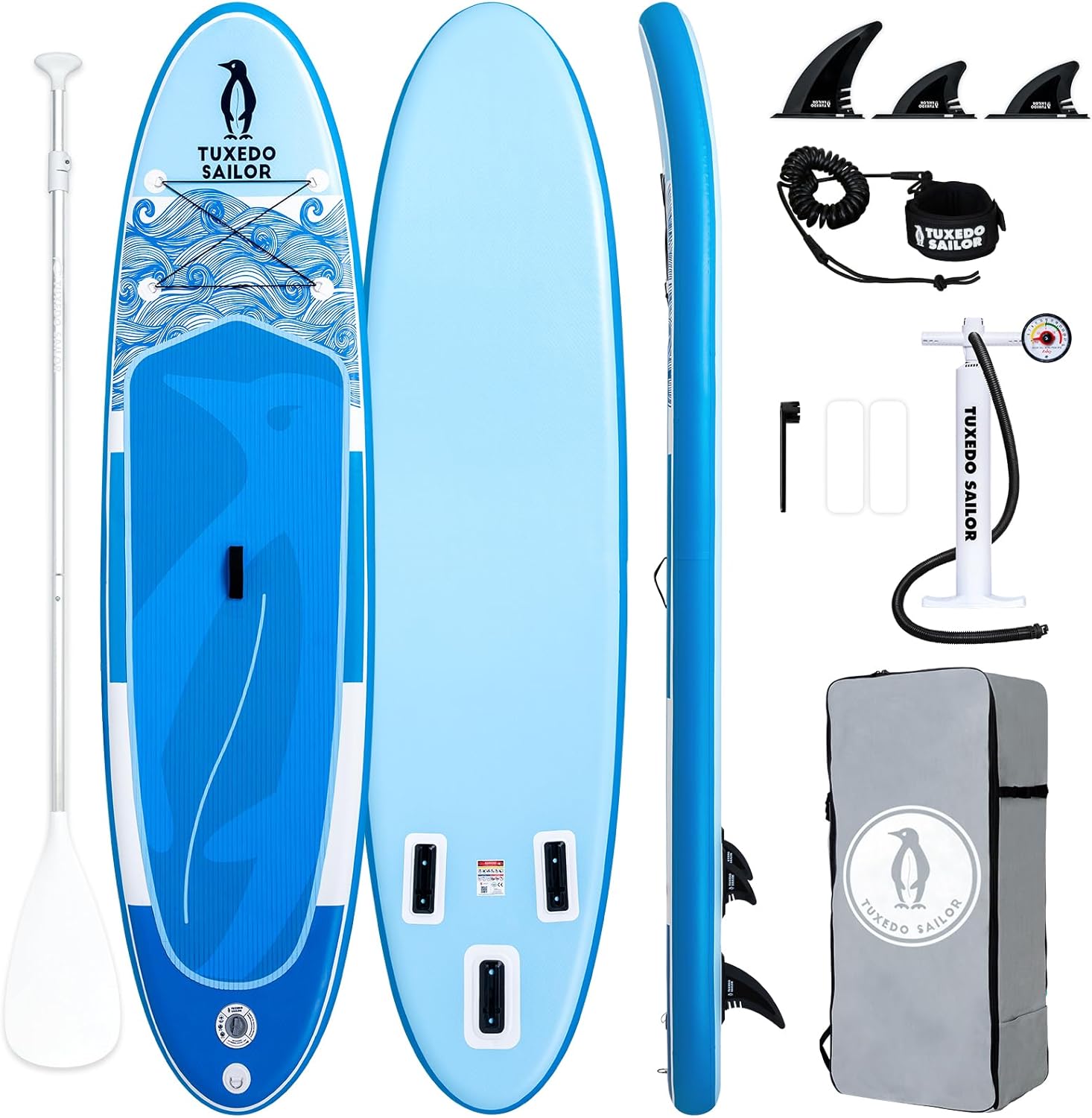 karaca-alisveris - Paddle Gonflable Adulte - 320cm - SUP avec accessoires complets
