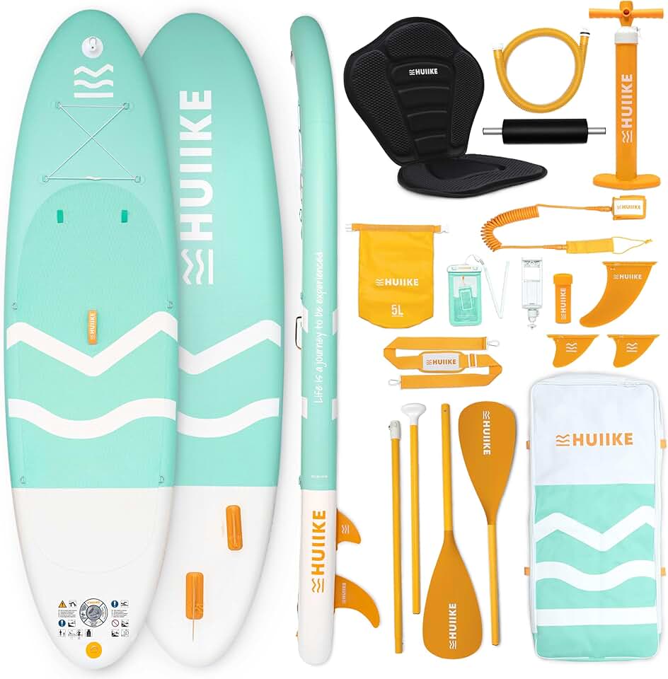 karaca-alisveris - Paddle gonflable adulte - 305x84x15 cm - grande stabilité, 130 kg