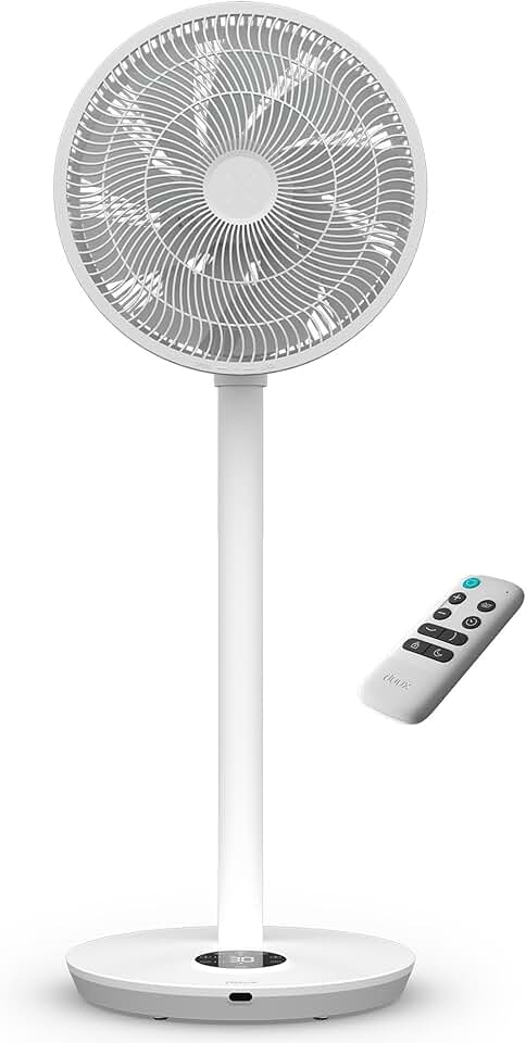 karaca-alisveris - Whisper Flex 2 - 54-92cm - ventilateur silencieux, mode nuit, 2W, télécommande