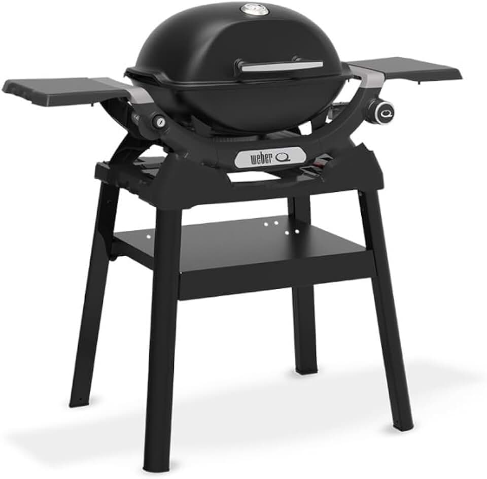 karaca-alisveris - Q 1200N série - compact, gaz, pied inclus, coloris noir