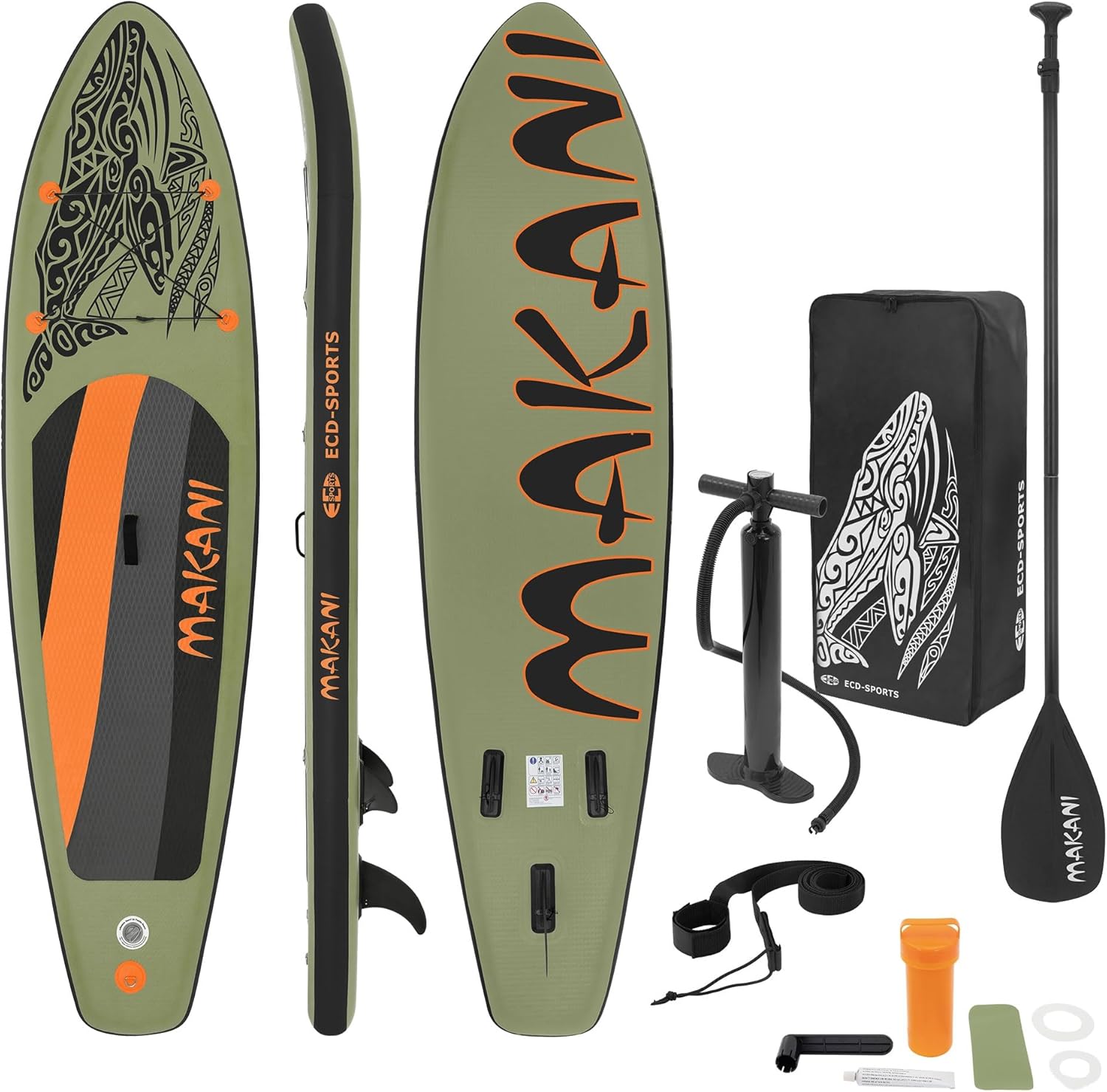 karaca-alisveris - Stand Up Paddle Série - 305/308/320/380 cm - PVC, 120/150 kg, épaisseur 10/15 cm, sac, pompe
