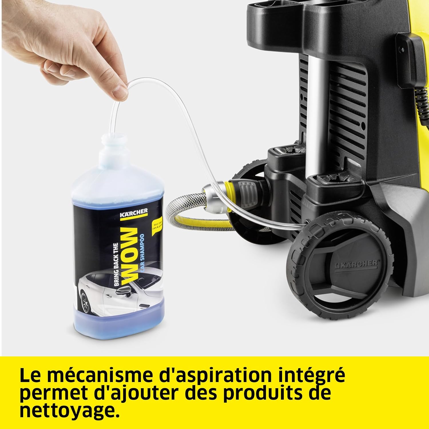 karaca-alisveris - K4 Classic - 4,6kg - 130 bar, 420 l/h, kit voiture, Rotabuse