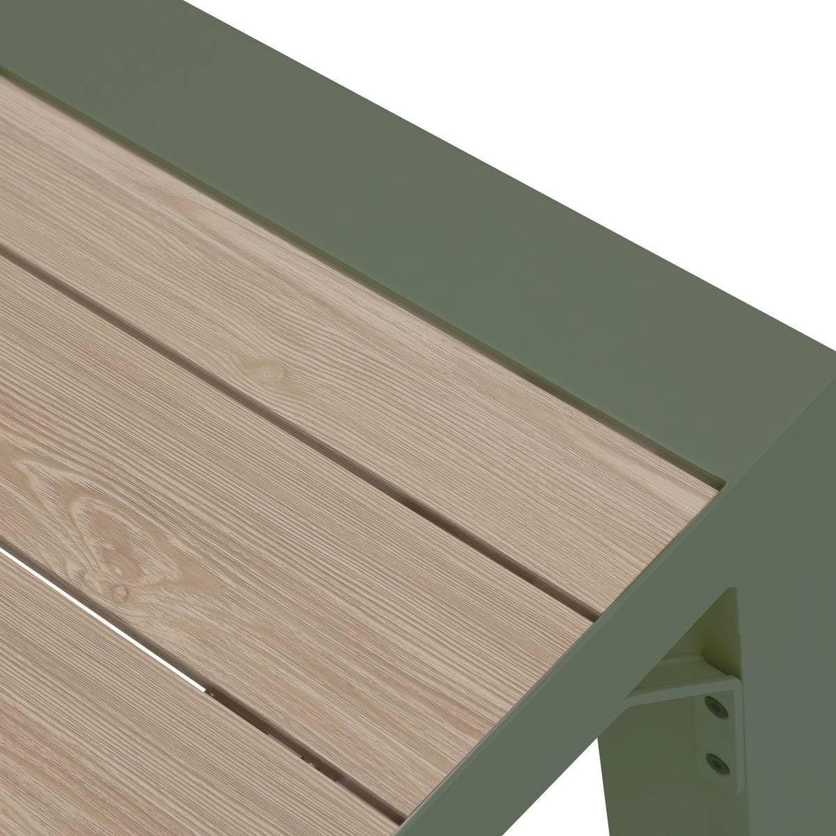 karaca-alisveris - Evasion - table extensible 10 places - alu et effet bois